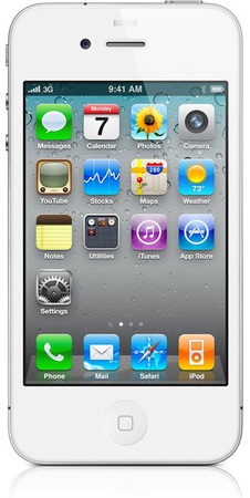 Смартфон APPLE iPhone 4 8GB White - Сегежа