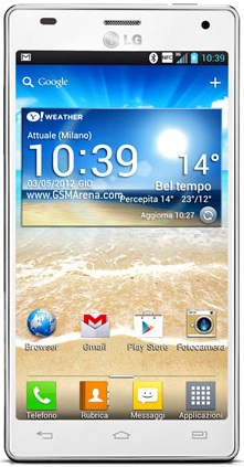 Смартфон LG Optimus 4X HD P880 White - Сегежа