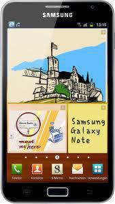 Смартфон Samsung Galaxy Note GT-N7000 Blue - Сегежа