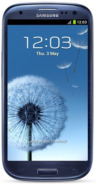 Смартфон Samsung Galaxy S3 GT-I9300 16Gb Pebble blue - Сегежа